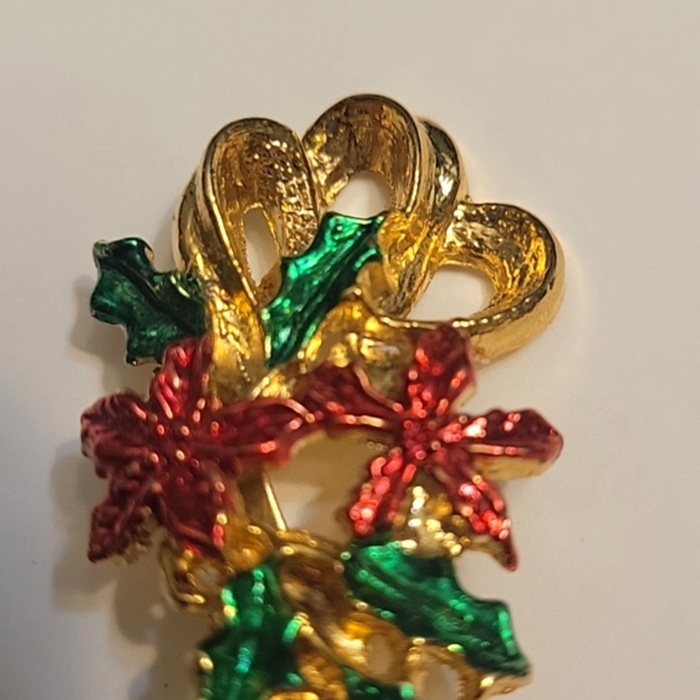 Vintage Aai Holiday Brooch - Picture 4 of 6